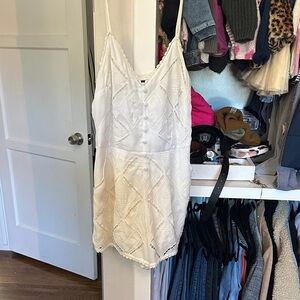 Kendall & Kylie white romper